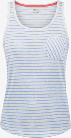 DESIRES Tanktop 'Melanie' in Blau: predná strana