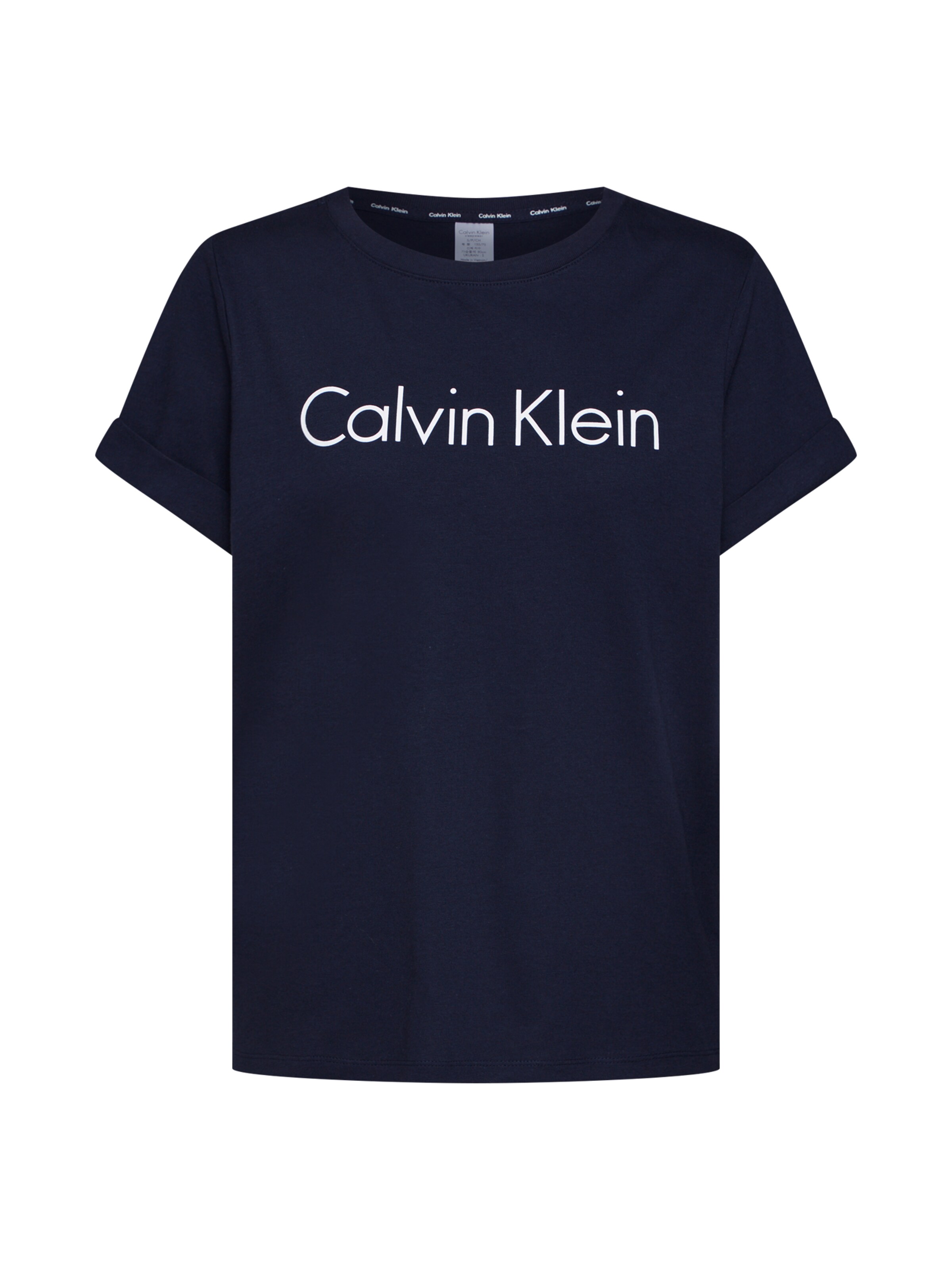 Calvin Klein Underwear - Slaapshirt in de kleur Donkerblauw