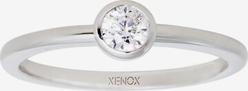 XENOX Ring 'Silver Circle' in Silber: predná strana