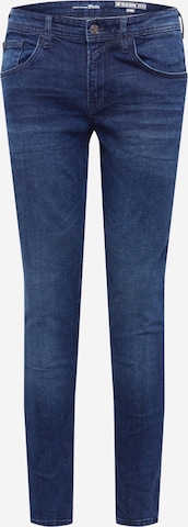 Skinny Jeans 'Culver' de la TOM TAILOR DENIM pe albastru: față