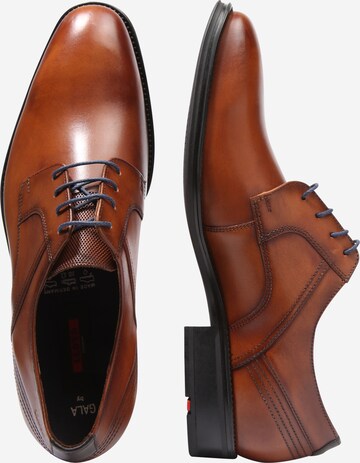 LLOYD Lace-up shoe 'Gala' in Brown: side