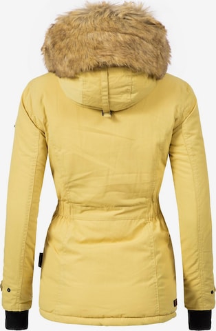 NAVAHOO Winter Jacket 'Laura' in Yellow