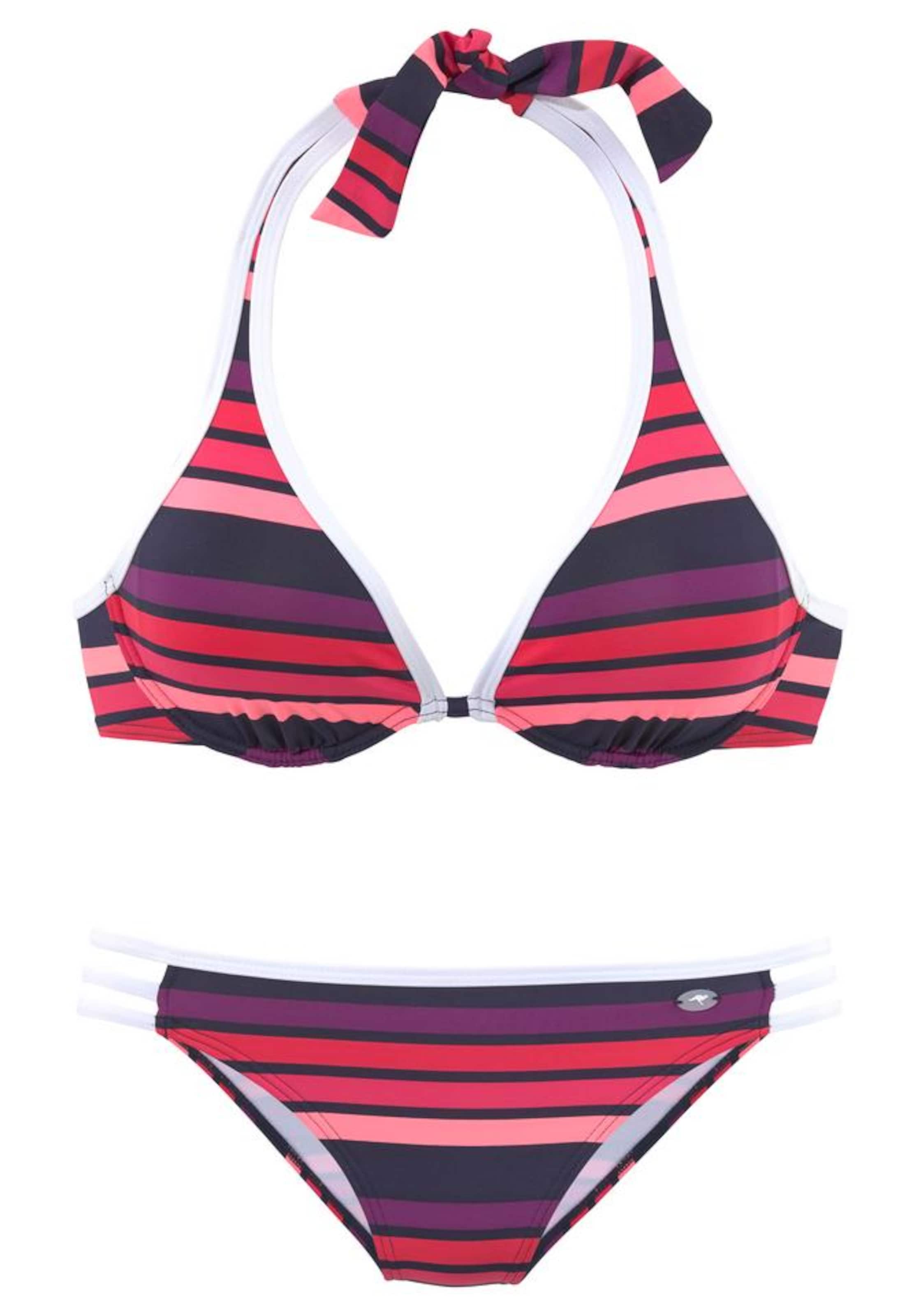 KangaROOS Triangel Bikini in Pink: Vorderseite