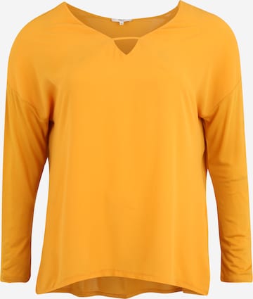 ABOUT YOU Curvy Blouse 'Elenie' in Yellow: front