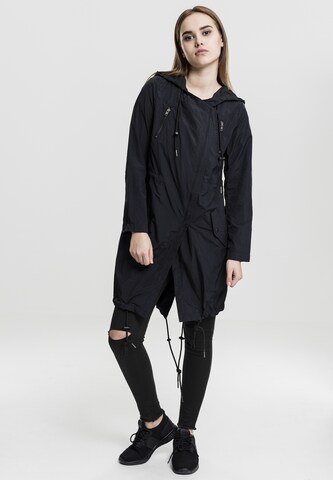 Urban Classics Parka in Schwarz: predná strana