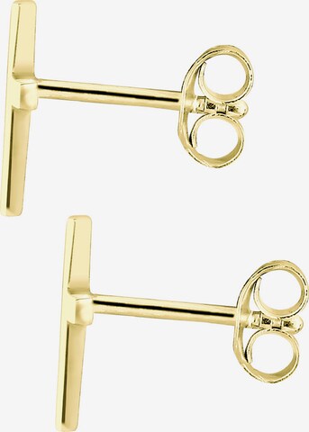 ELLI PREMIUM Earrings 'Kreuz' in Gold