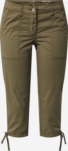 TOM TAILOR Slim fit Pants in Green: front