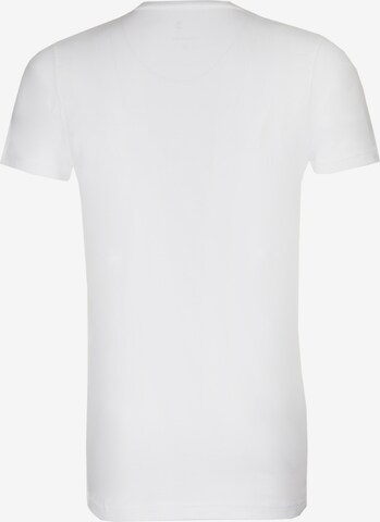 T-Shirt 'Schwarze Rose' SEIDENSTICKER en blanc