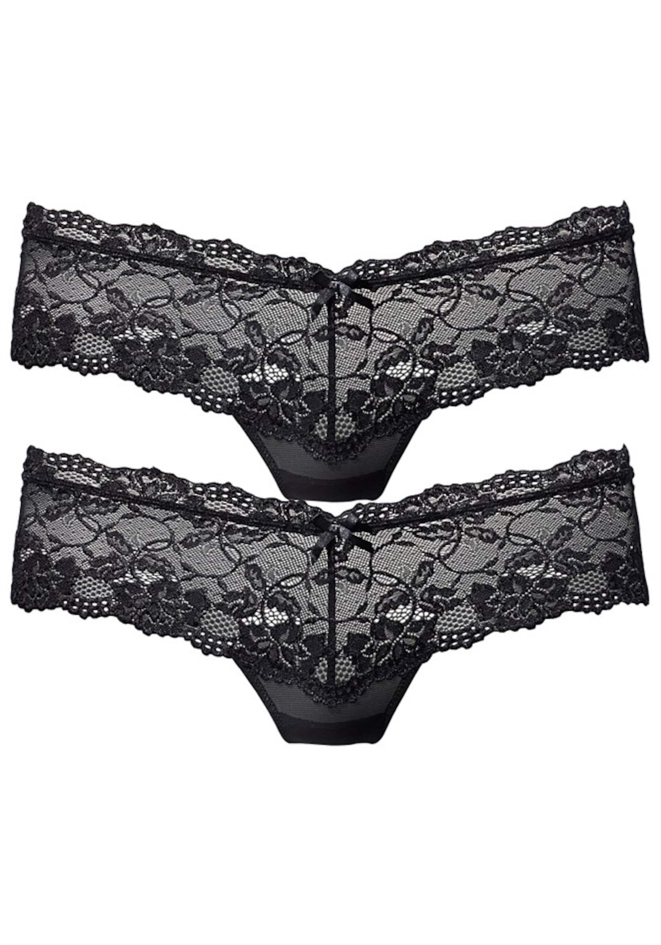 juoda VIVANCE Kelnaitės paaukštintu liemeniu