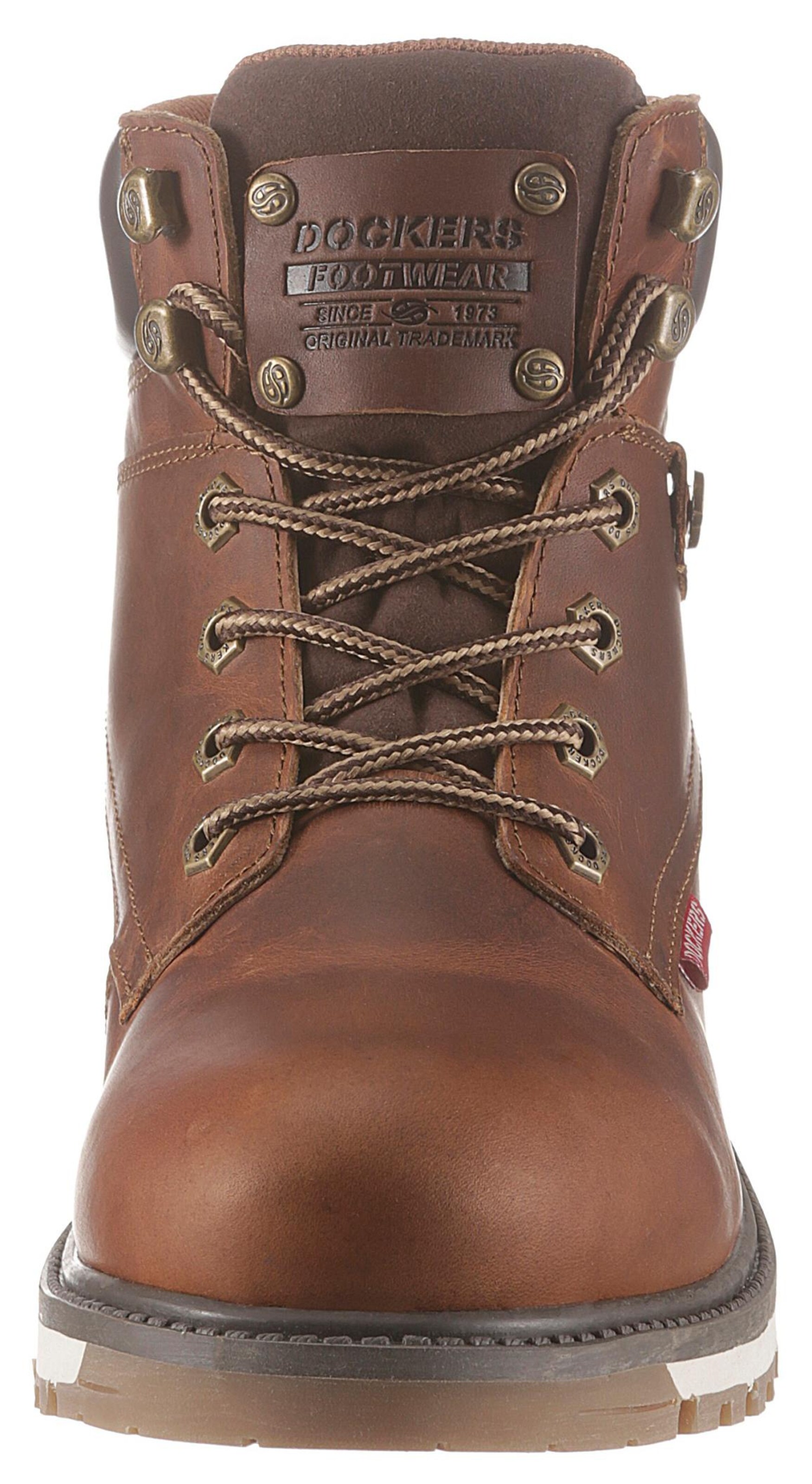 Dockers by Gerli Schnürboots in Braun