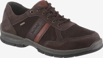 JOSEF SEIBEL Athletic Lace-Up Shoes 'Lenny' in Brown