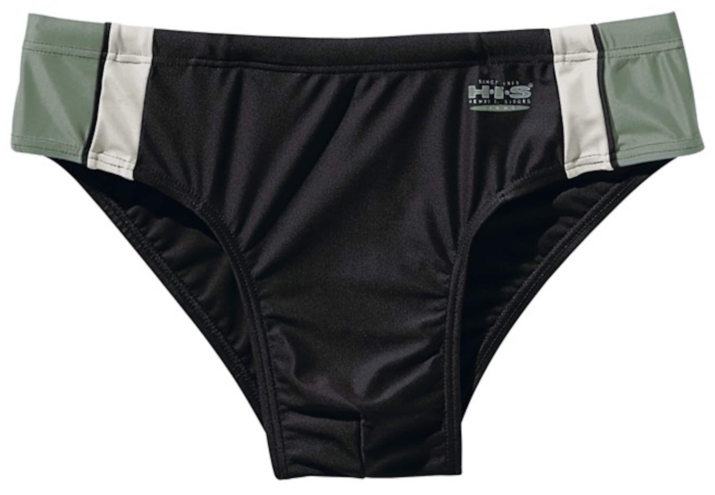 H.I.S Badehose in Schwarz: Vorderseite