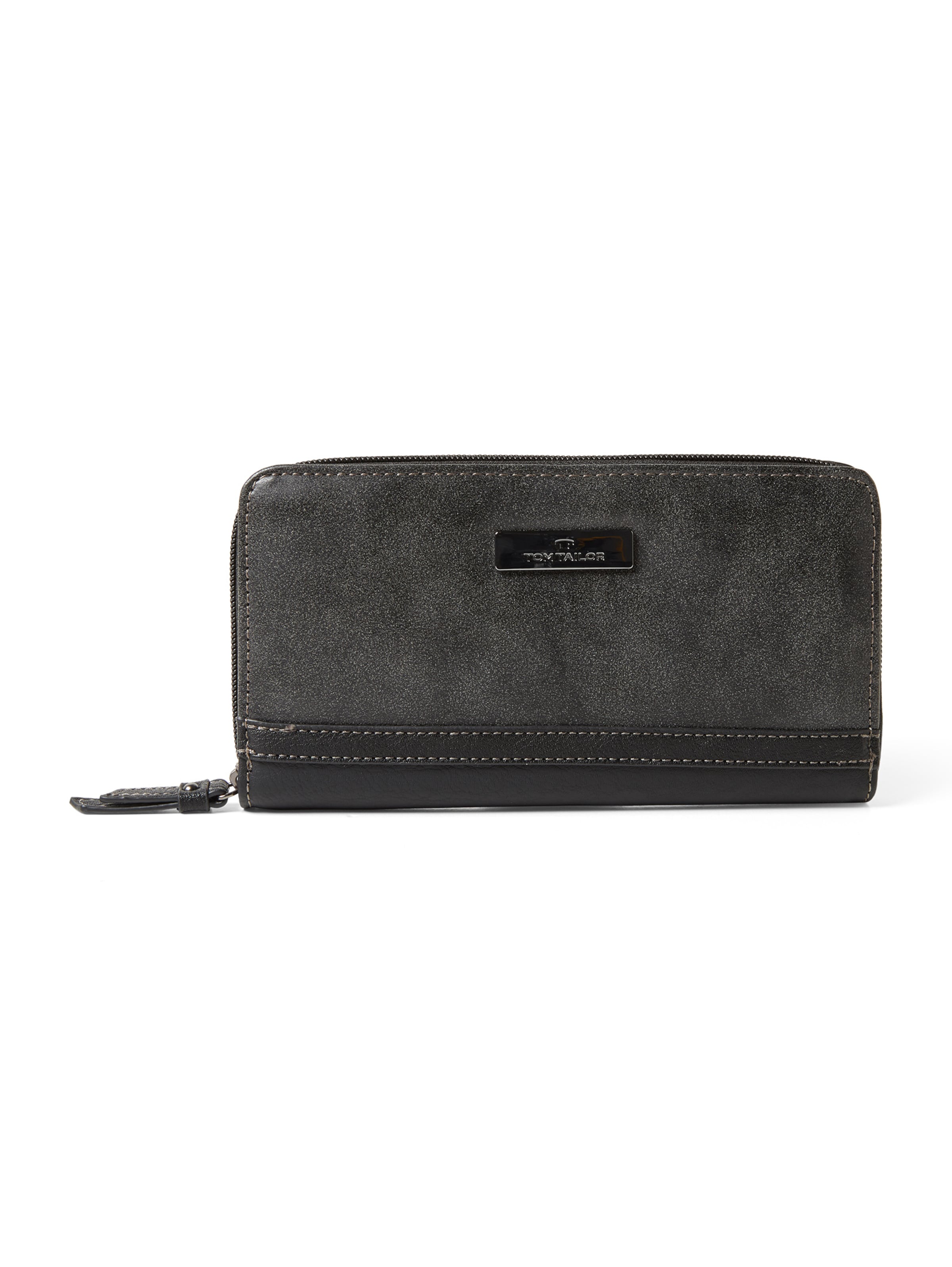TOM TAILOR Wallet 'Elin' in Black: front