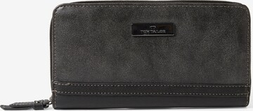 TOM TAILOR Wallet 'Elin' in Black: front