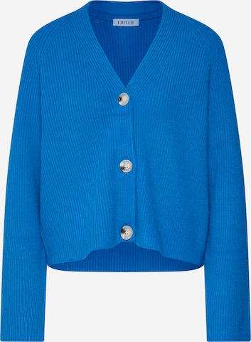 EDITED Knit Cardigan 'Logan' in Blue: front