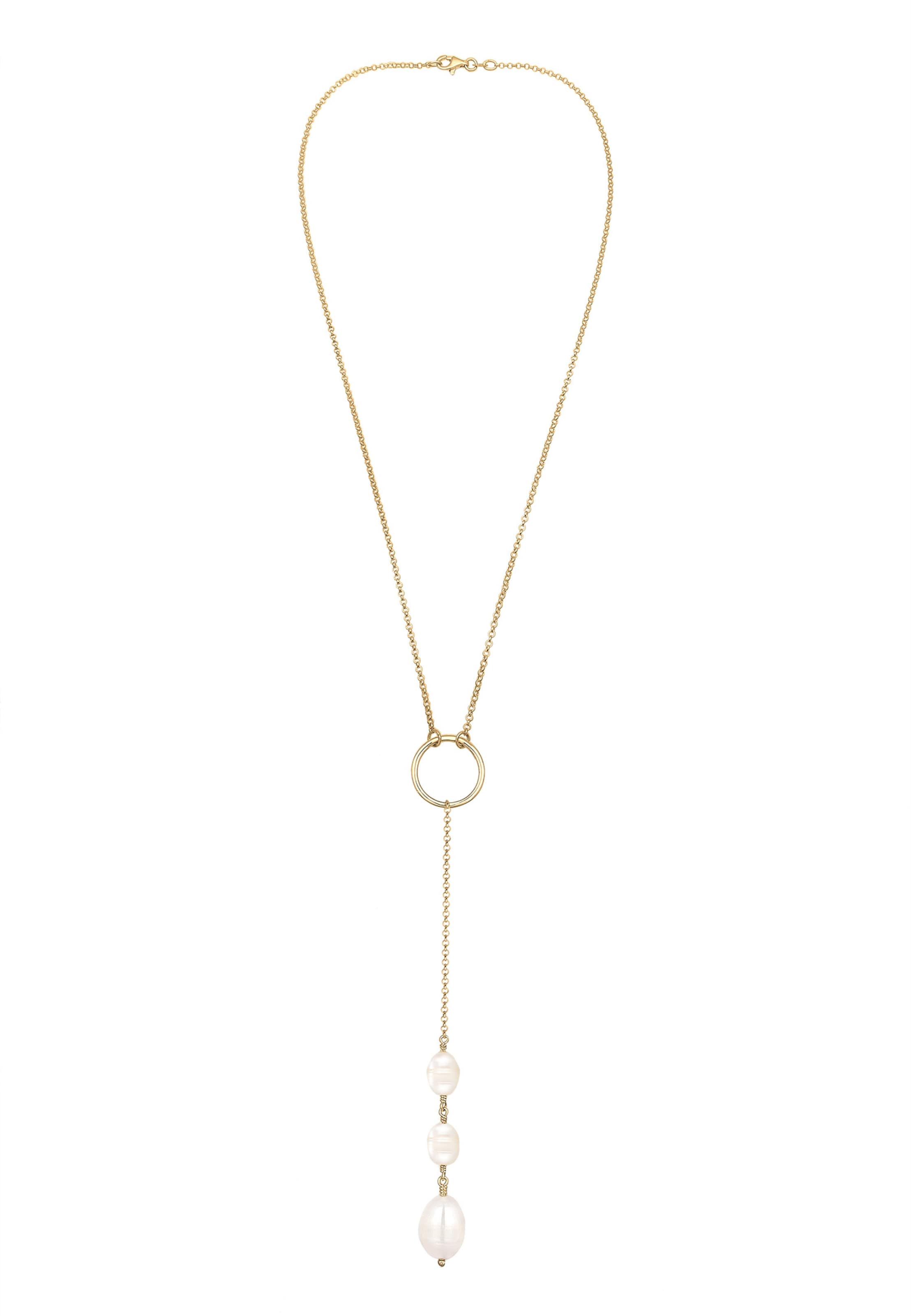 Chaîne 'Kreis' ELLI en or : devant