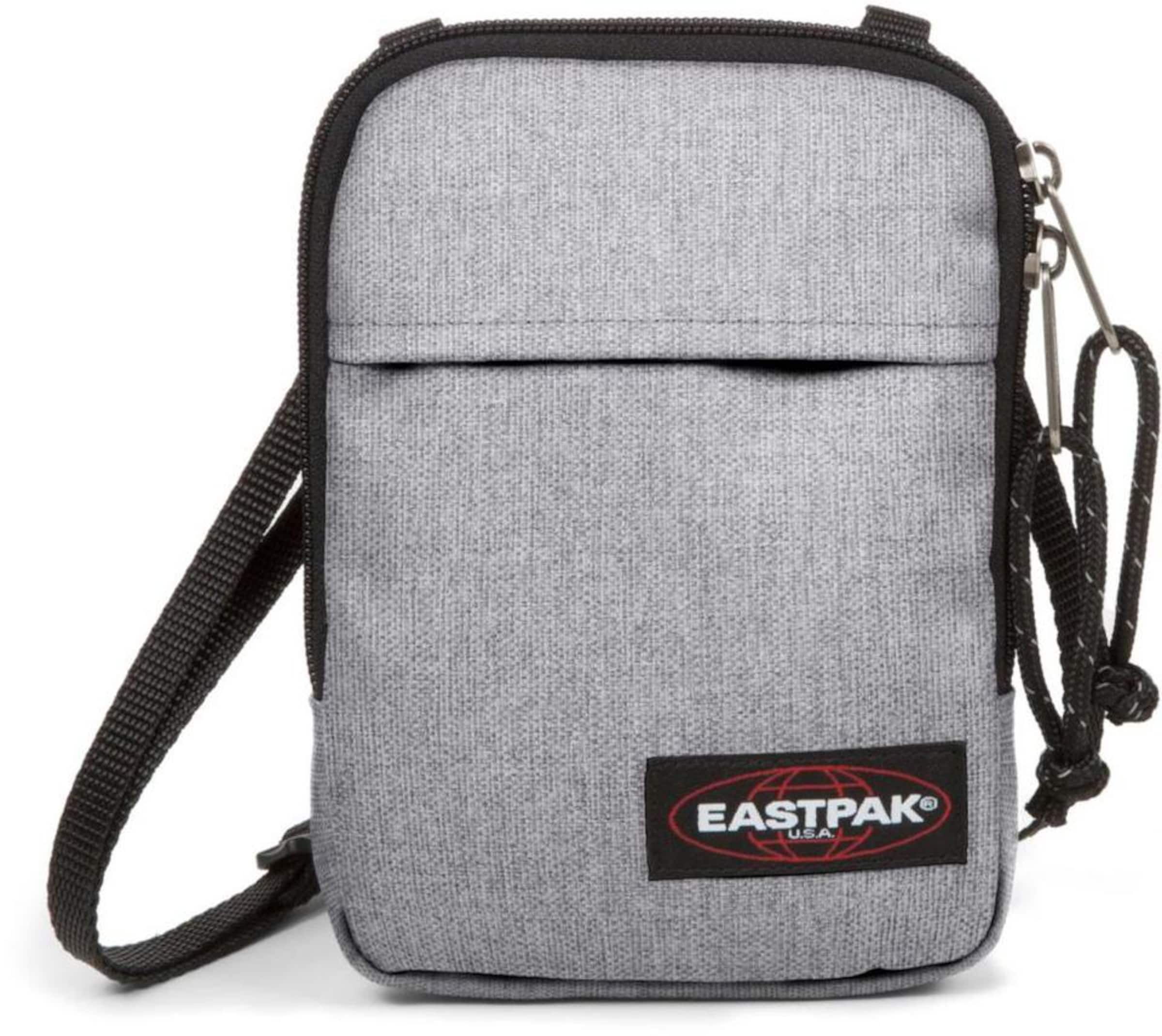 EASTPAK Τσάντα ώμου 'Buddy' σε γκρι μελανζέ / μαύρο / λευκό, Άποψη προϊόντος