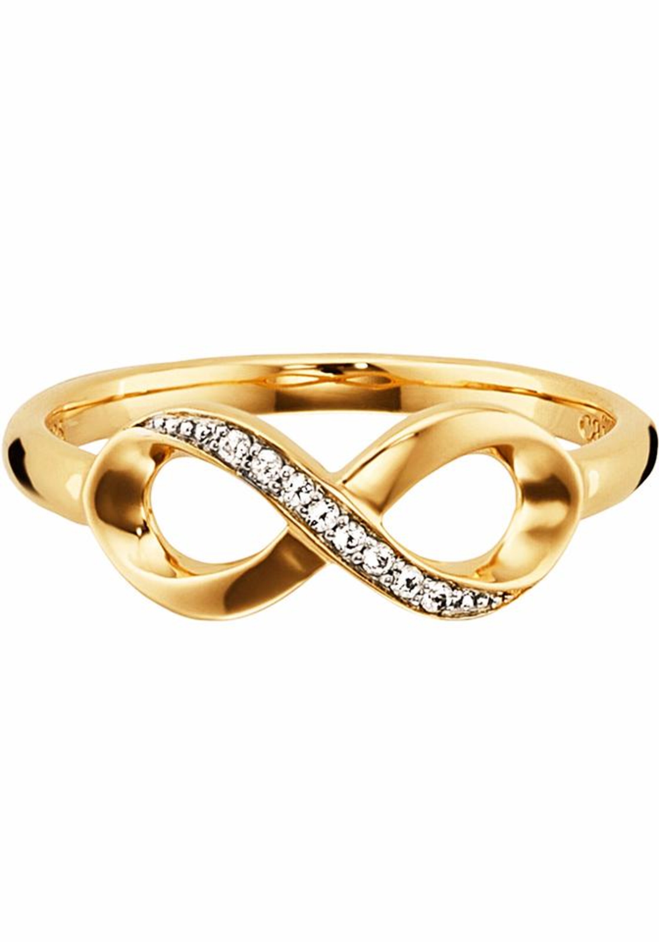 caï Ring in Gold: Vorderseite