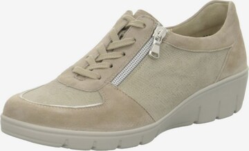 SEMLER Lace-Up Shoes in Beige: front