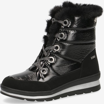 CAPRICE Snowboots in Zwart: voorkant