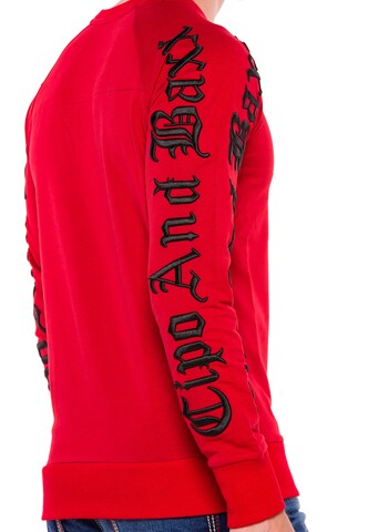 CIPO & BAXX Sweatshirt in Rood