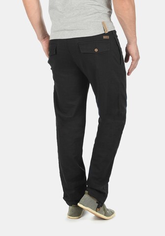 INDICODE JEANS Regular Trousers 'Ives' in Black
