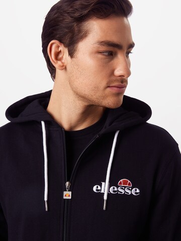 ELLESSE Regular fit Ζακέτα φούτερ 'Briero' σε μαύρο