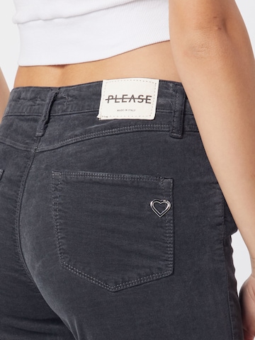 PLEASE Slimfit Jeans i grå