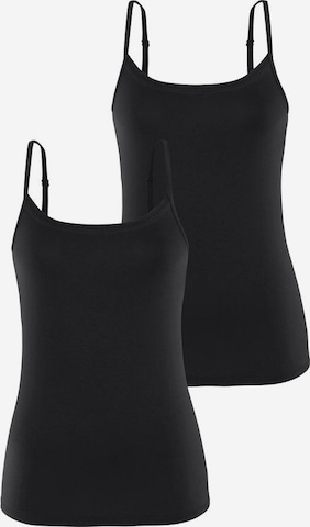 VIVANCE Top in Black: front