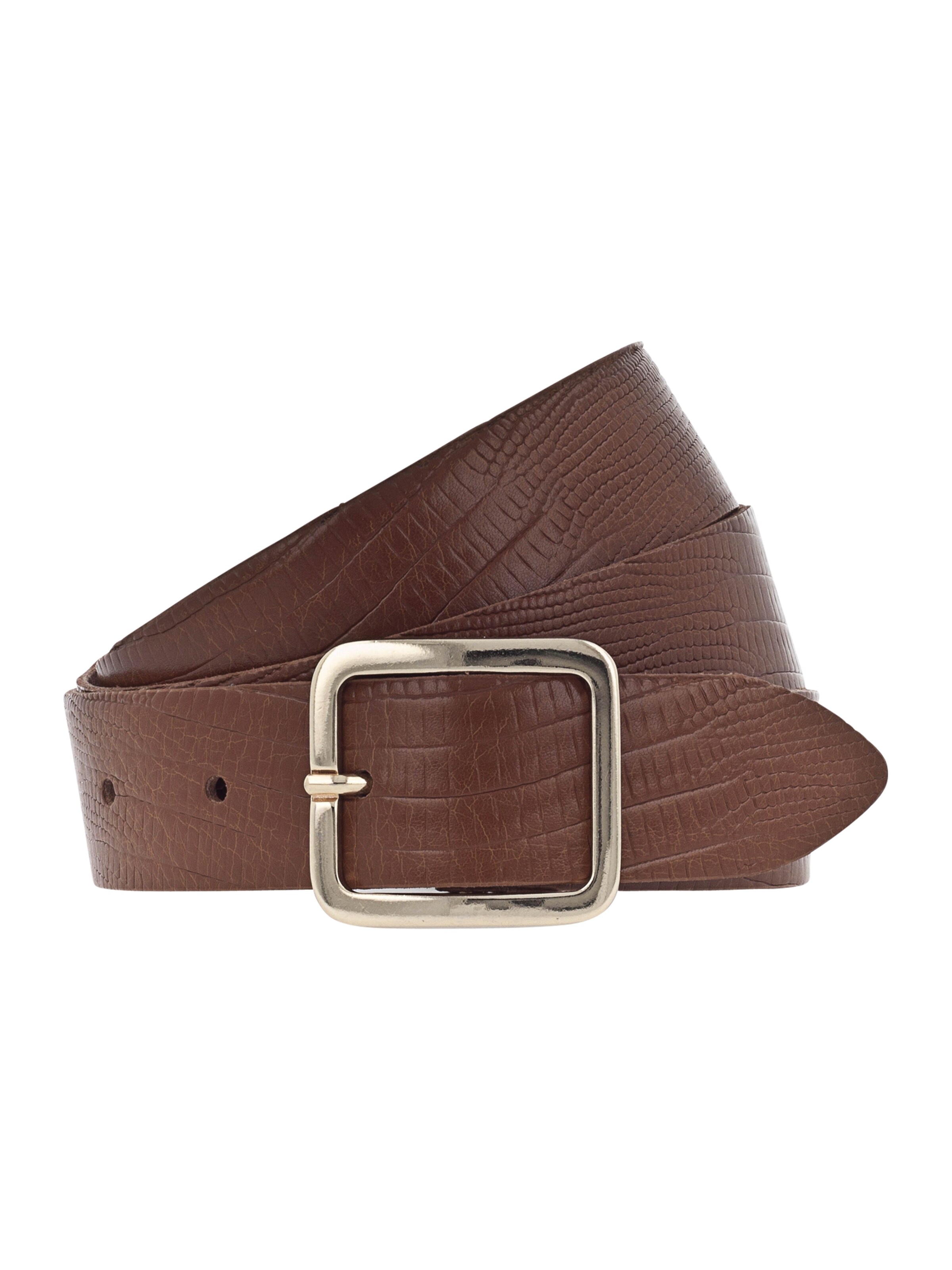 TOM TAILOR - Riem in de kleur Cognac