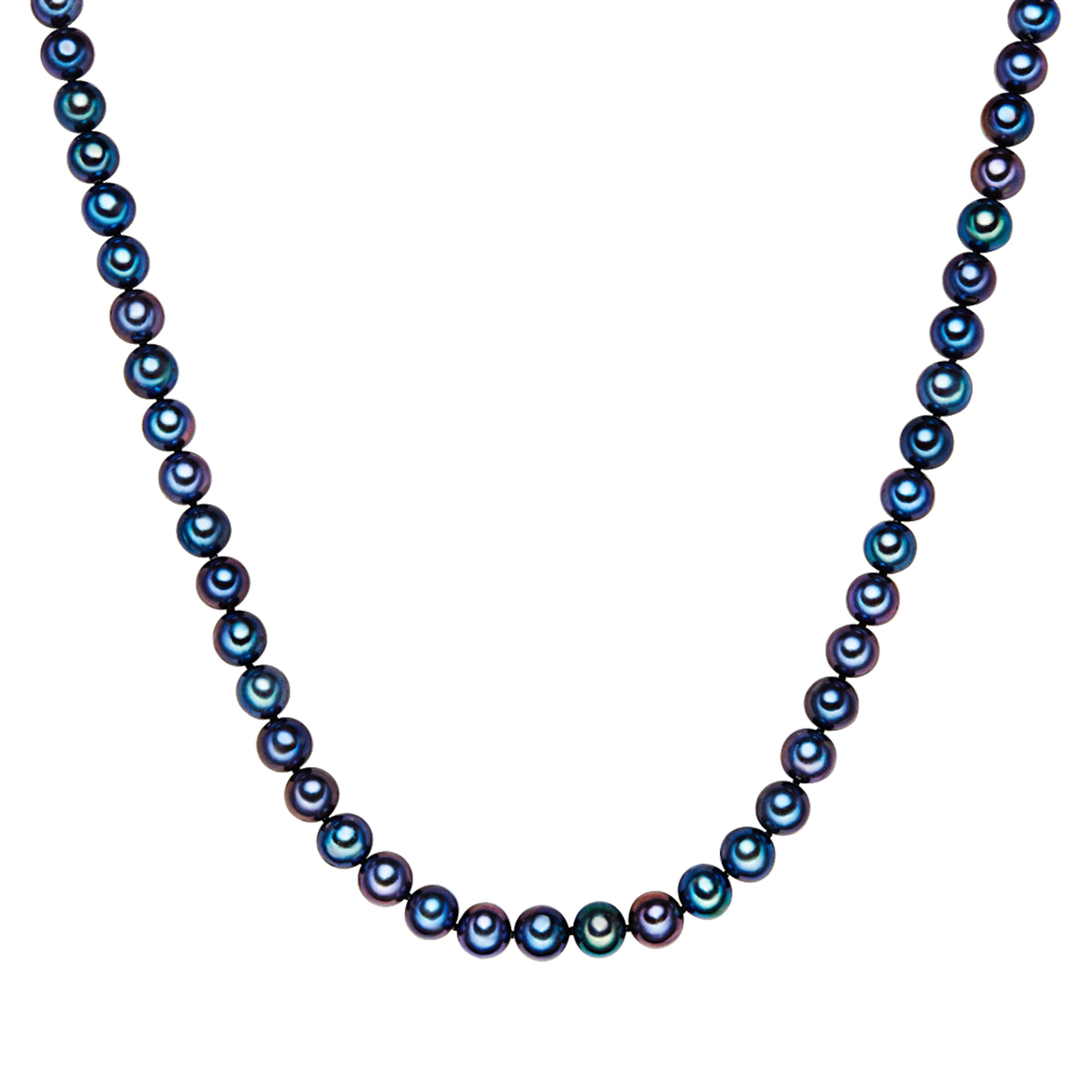 Valero Pearls - Cadena en azul: frente