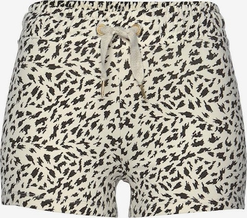 BUFFALO Pyžamové kalhoty – béžová: přední strana