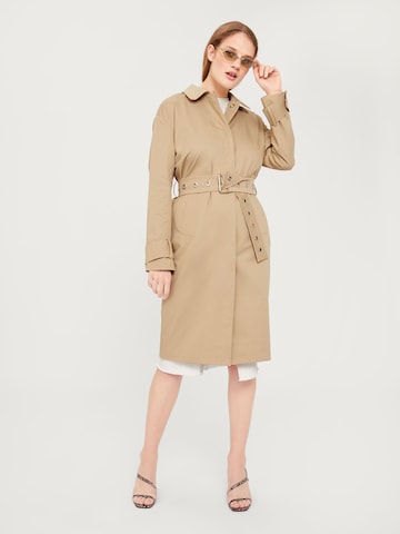 EDITED Overgangsfrakke 'Romy' i beige