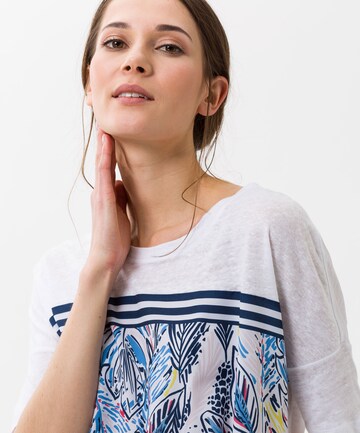 BRAX T-Shirt 'Carlotta' in Blau