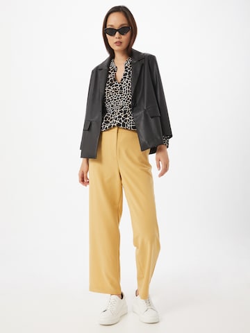 COMMA Regular Blouse in Zwart
