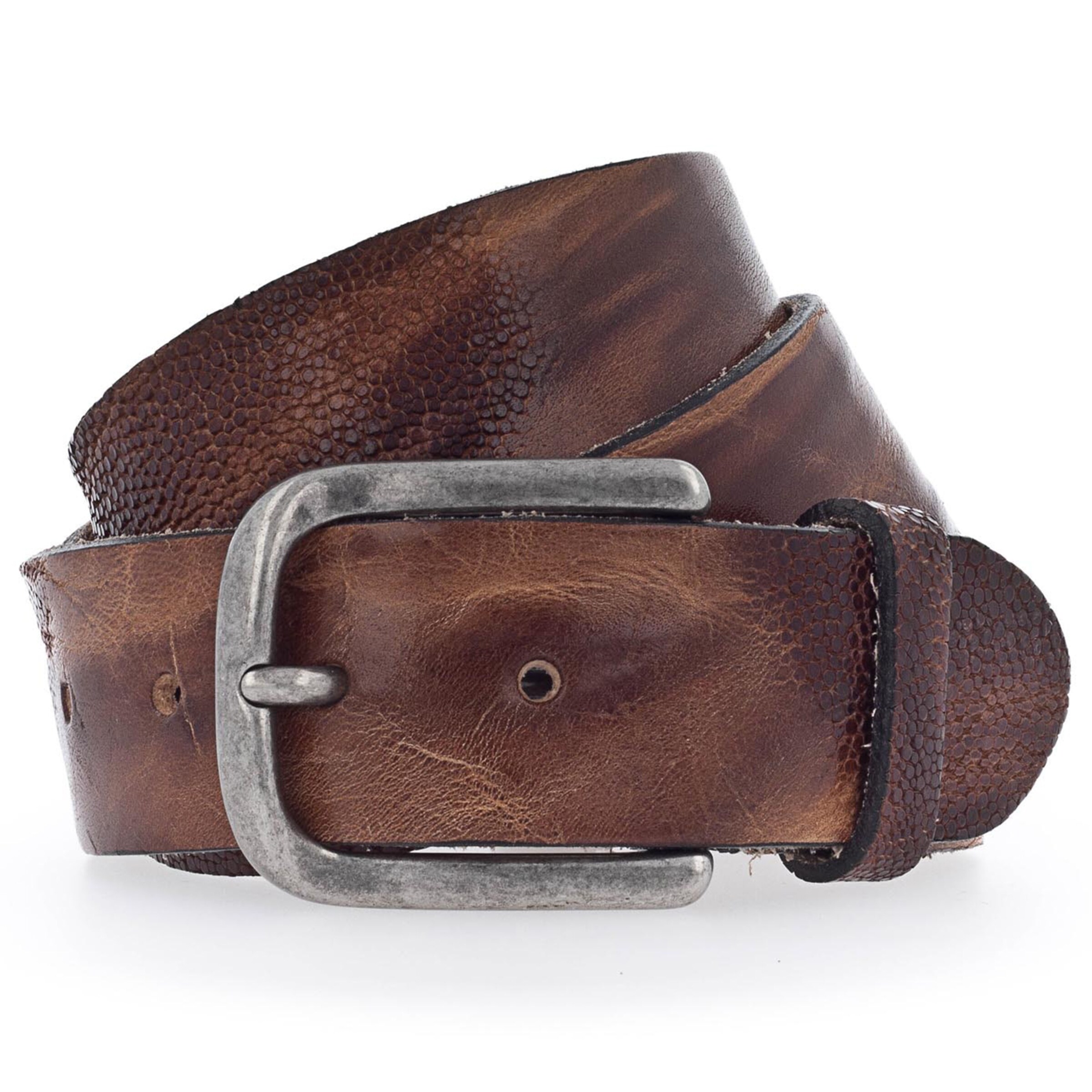 B.BELT Riem in Bruin: voorkant