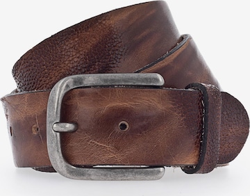 b.belt Handmade in Germany Ledergürtel in Braun: predná strana