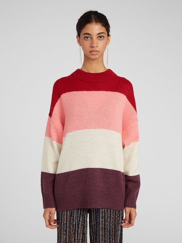 Pullover 'Ulani' di EDITED in colori misti: frontale