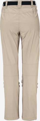 Maier Sports Regular Outdoor Pants 'Lulaka' in Beige