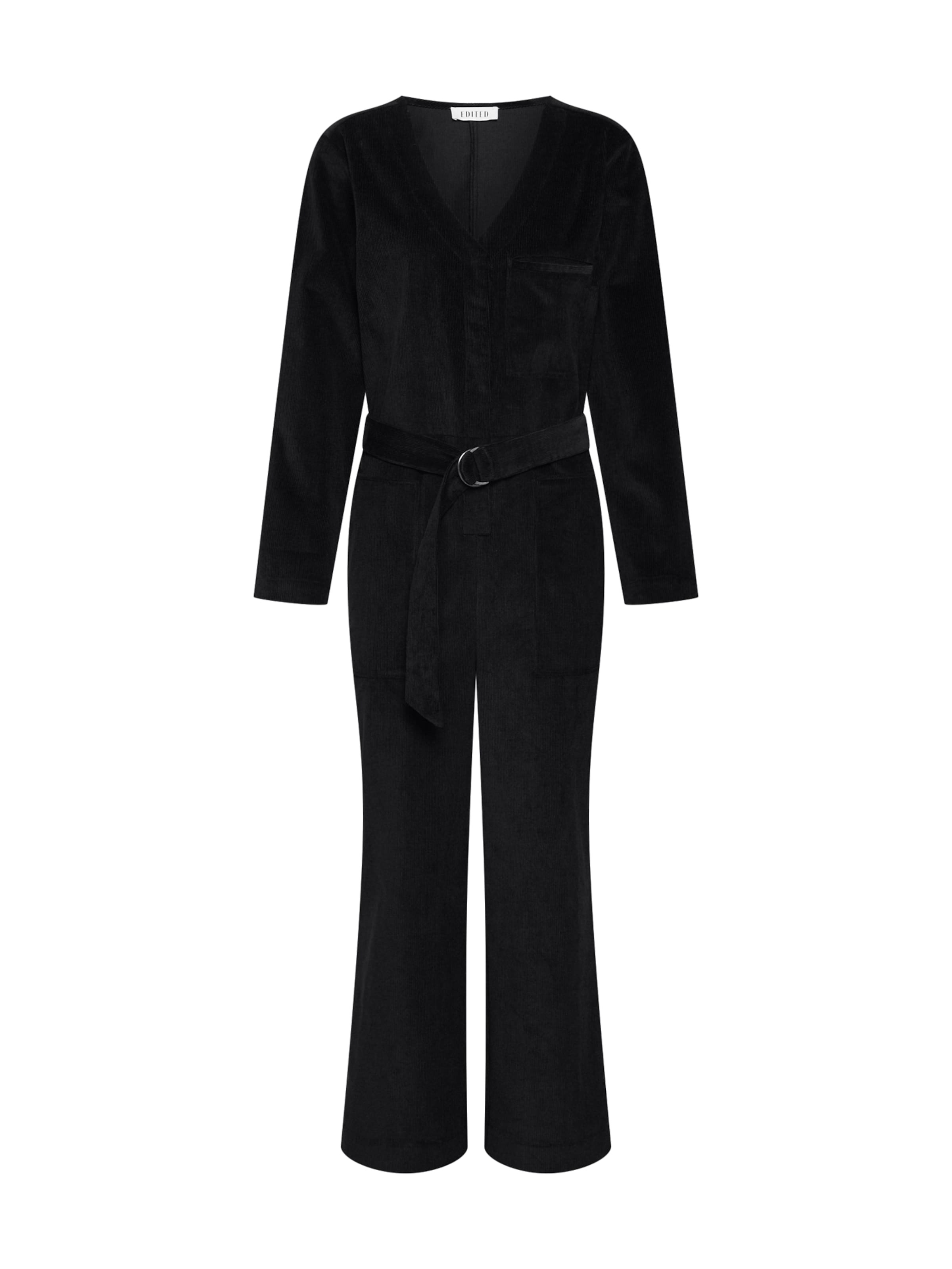 EDITED - Jumpsuit 'Gazi' en negro: frente