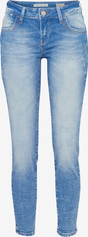 Skinny Jean 'Adriana Ankle' Mavi en bleu : devant