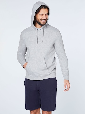 CHIEMSEERegular Fit Sportska sweater majica - siva boja: prednji dio