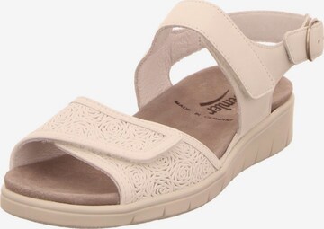 SEMLER Sandals in Beige: front