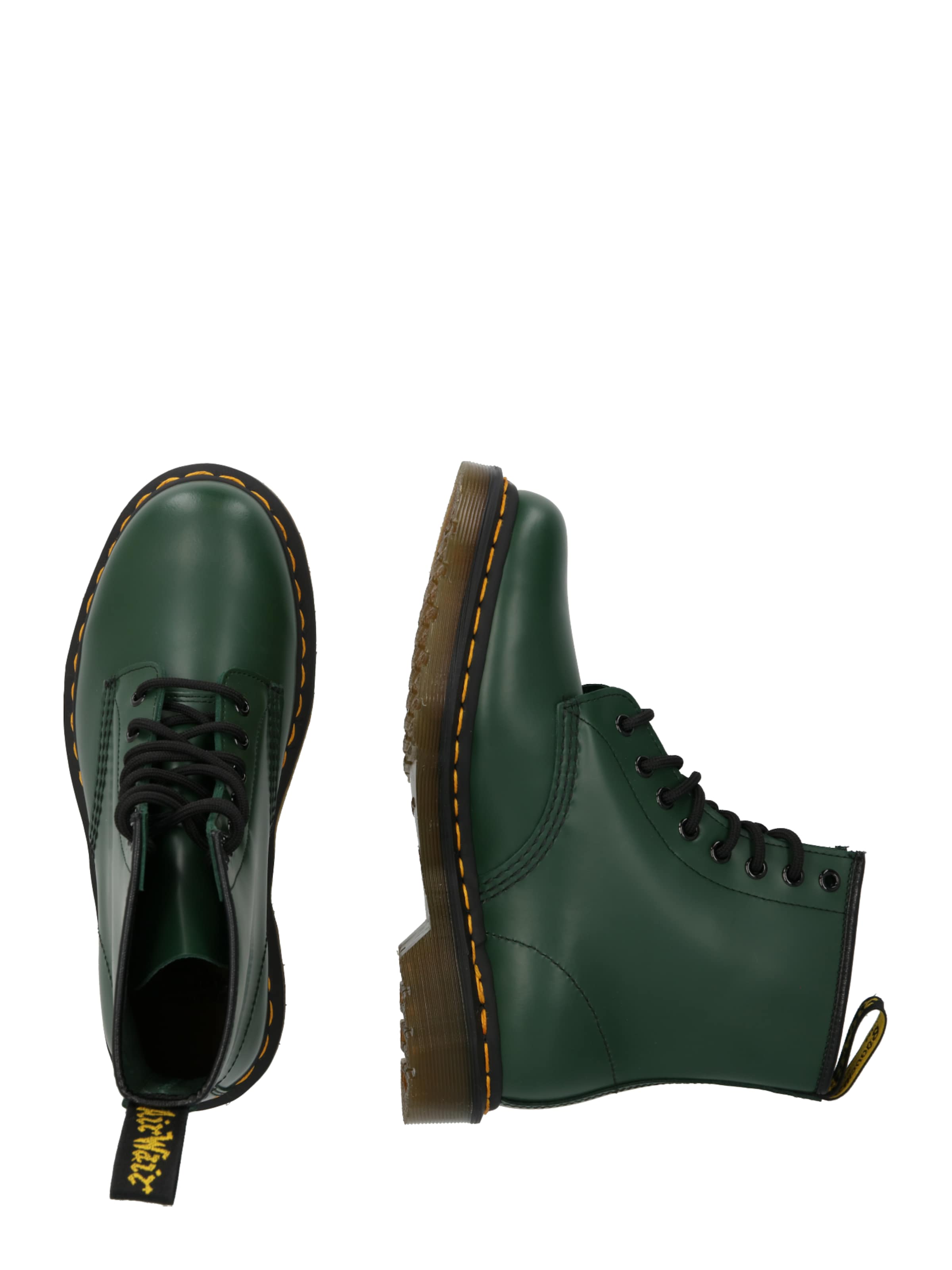 Dr. Martens - Bota com atacadores '1460 Smooth' em verde