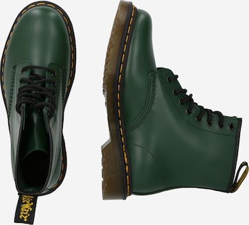 Dr. Martens Lace-Up Ankle Boots '1460 Smooth' in Green