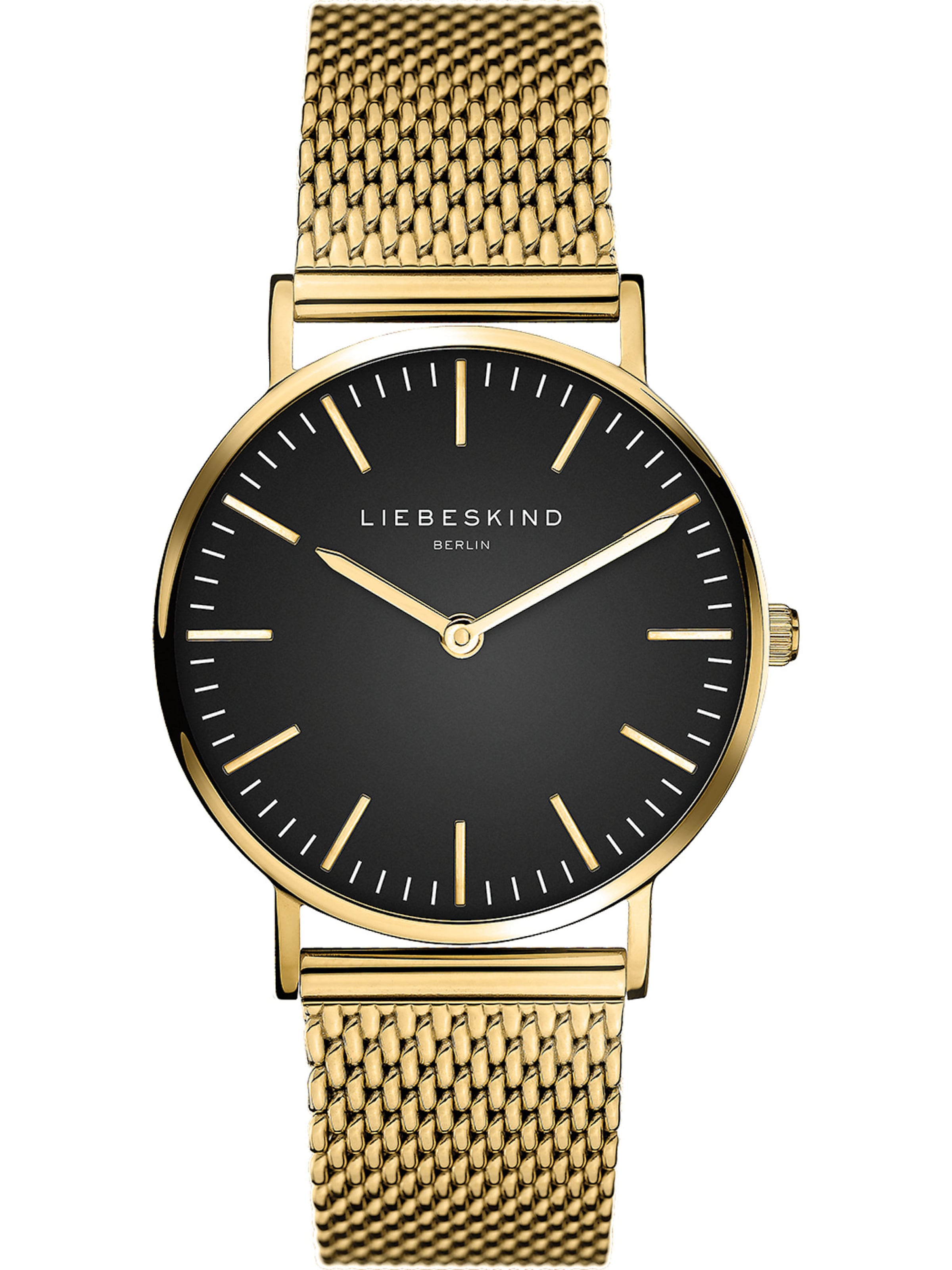 Liebeskind Berlin Analog Watch &#x27;LT-0096-MQ&#x27; in Gold: front