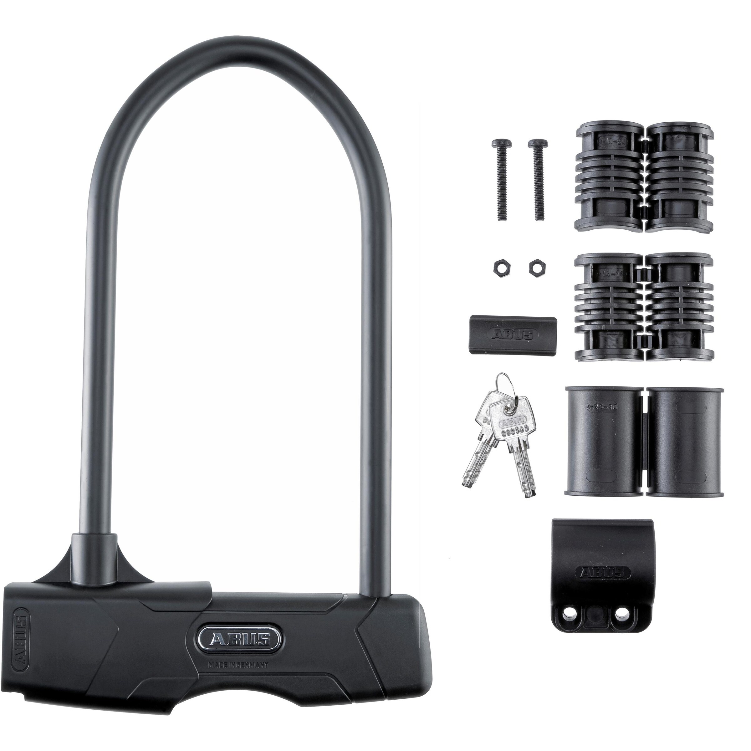 ABUS - 'Granit' Fahrradschloss in schwarz