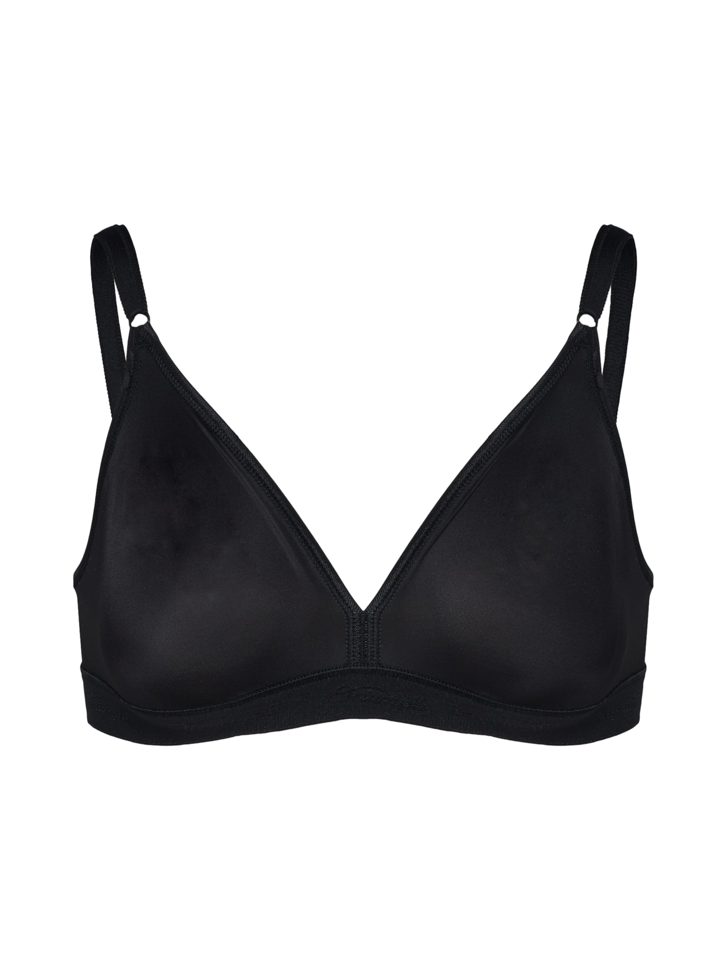 TRIUMPHBustier Grudnjak 'MICRO FUN' - crna boja: prednji dio