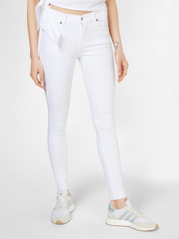 Dr. Denim Skinny Farmer 'Lexy' - fehér: elől