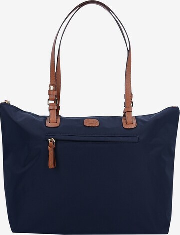 Bric's Shopper in Blue: front